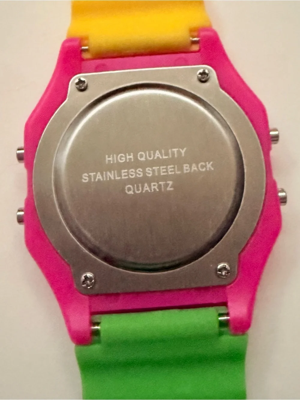 New Colorblock Indiglo 90s Watch